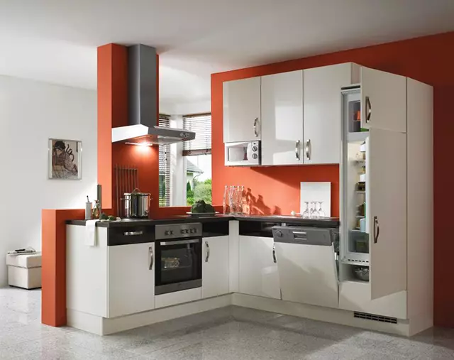 pintura latex rojo oscuro cocina